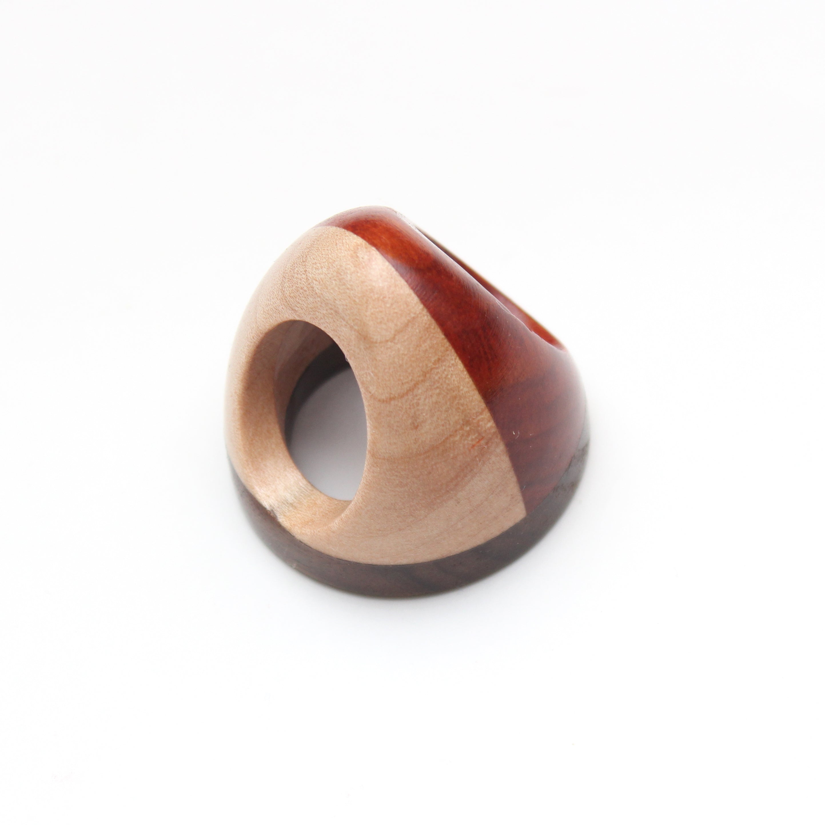 Wood Scarf ring