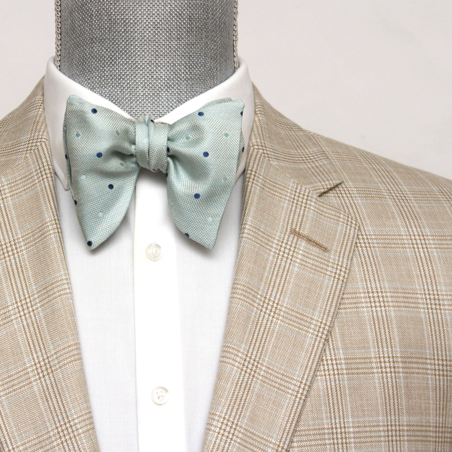 Men's Large Silk Bow Tie