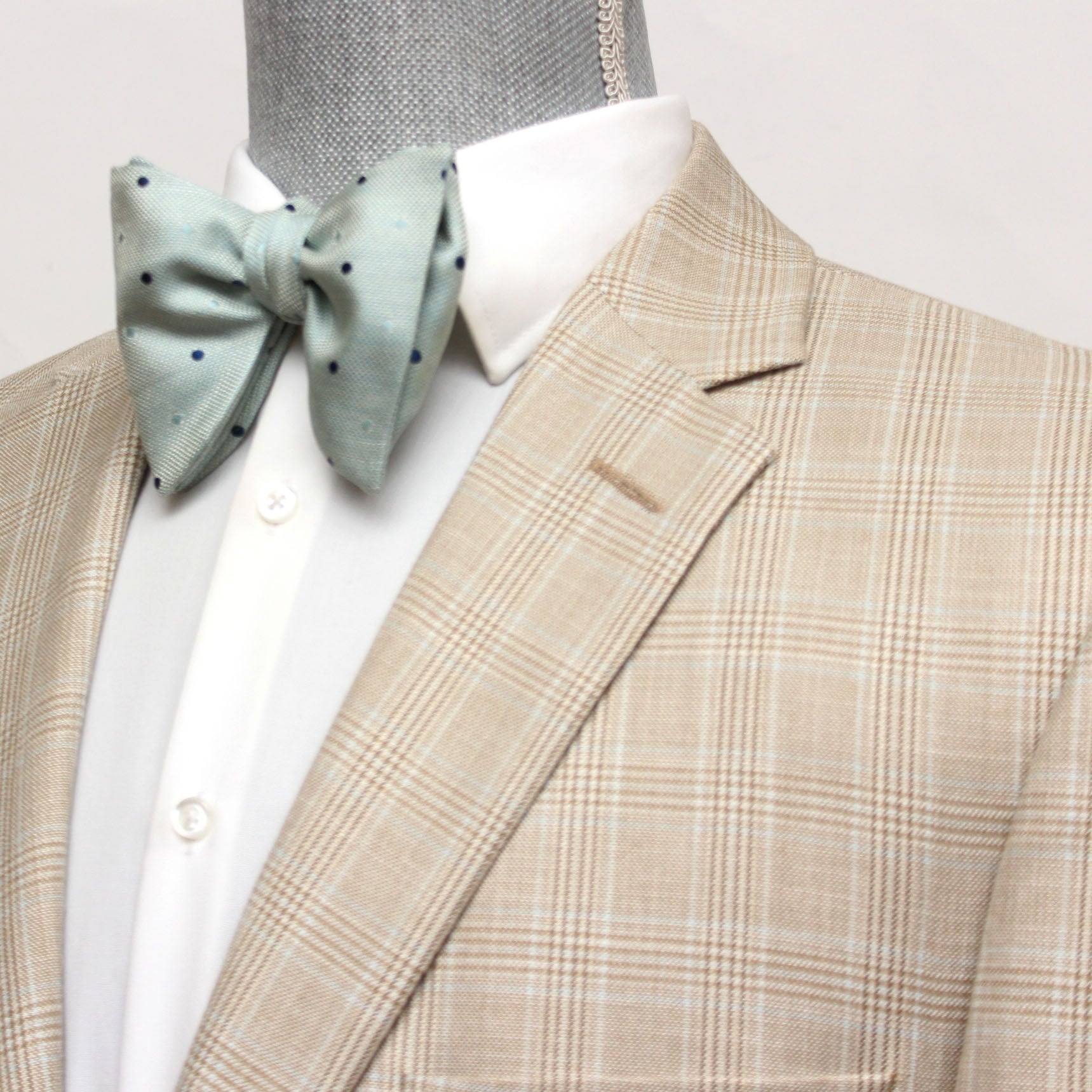 Men's Large Silk Bow Tie