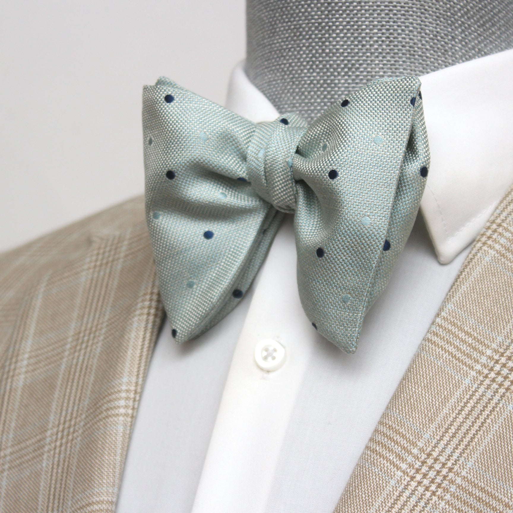 Men's Large Silk Bow Tie