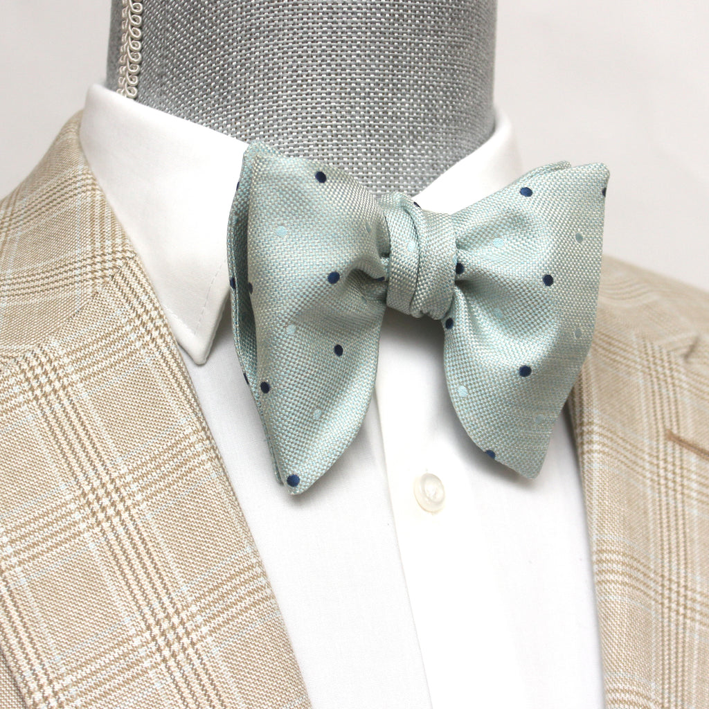 Men's Large Silk Bow Tie