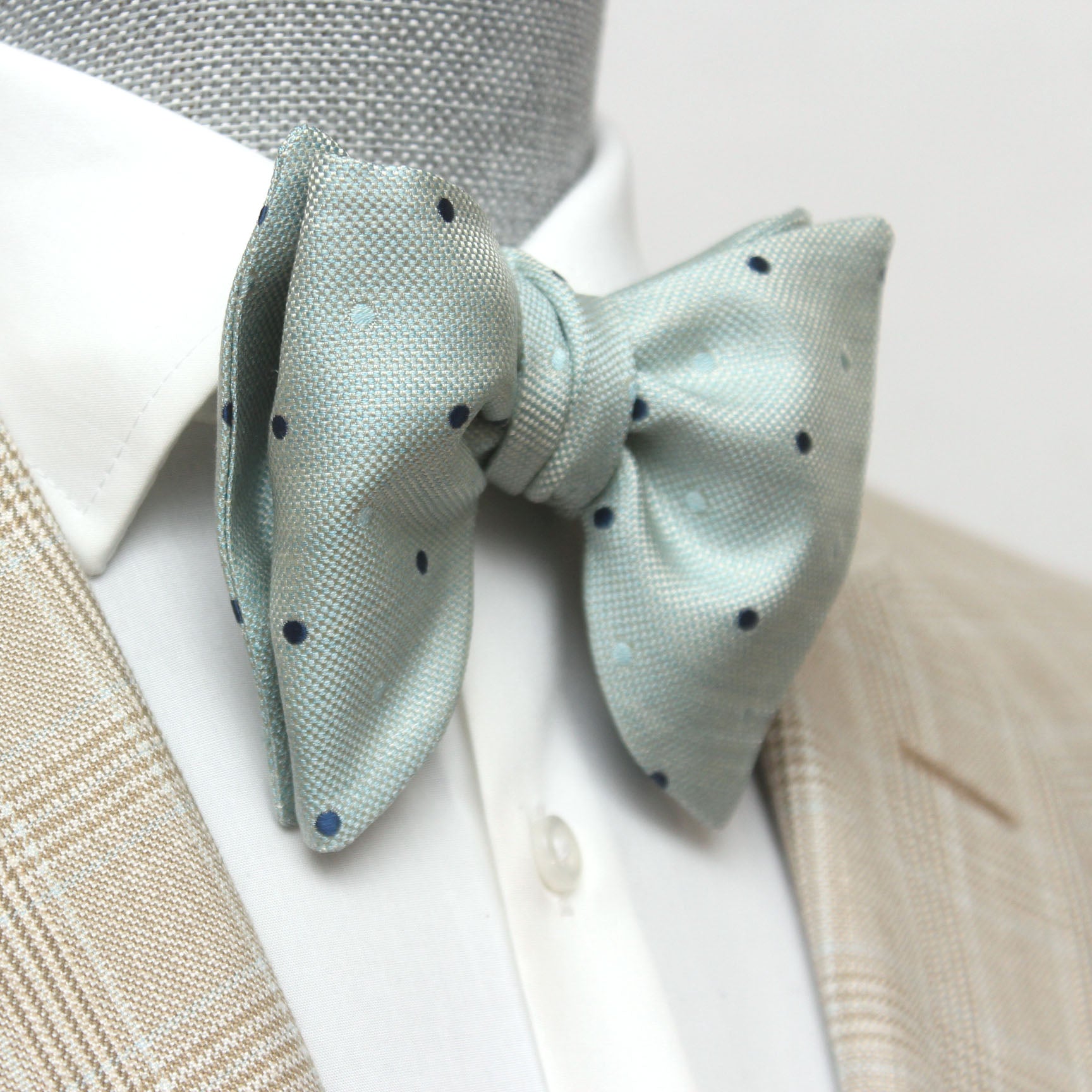 Men's Large Silk Bow Tie
