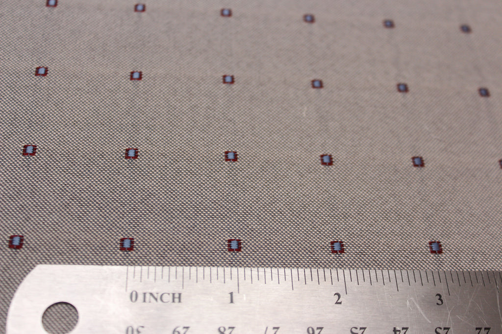 Polka Dot silk fabric Size