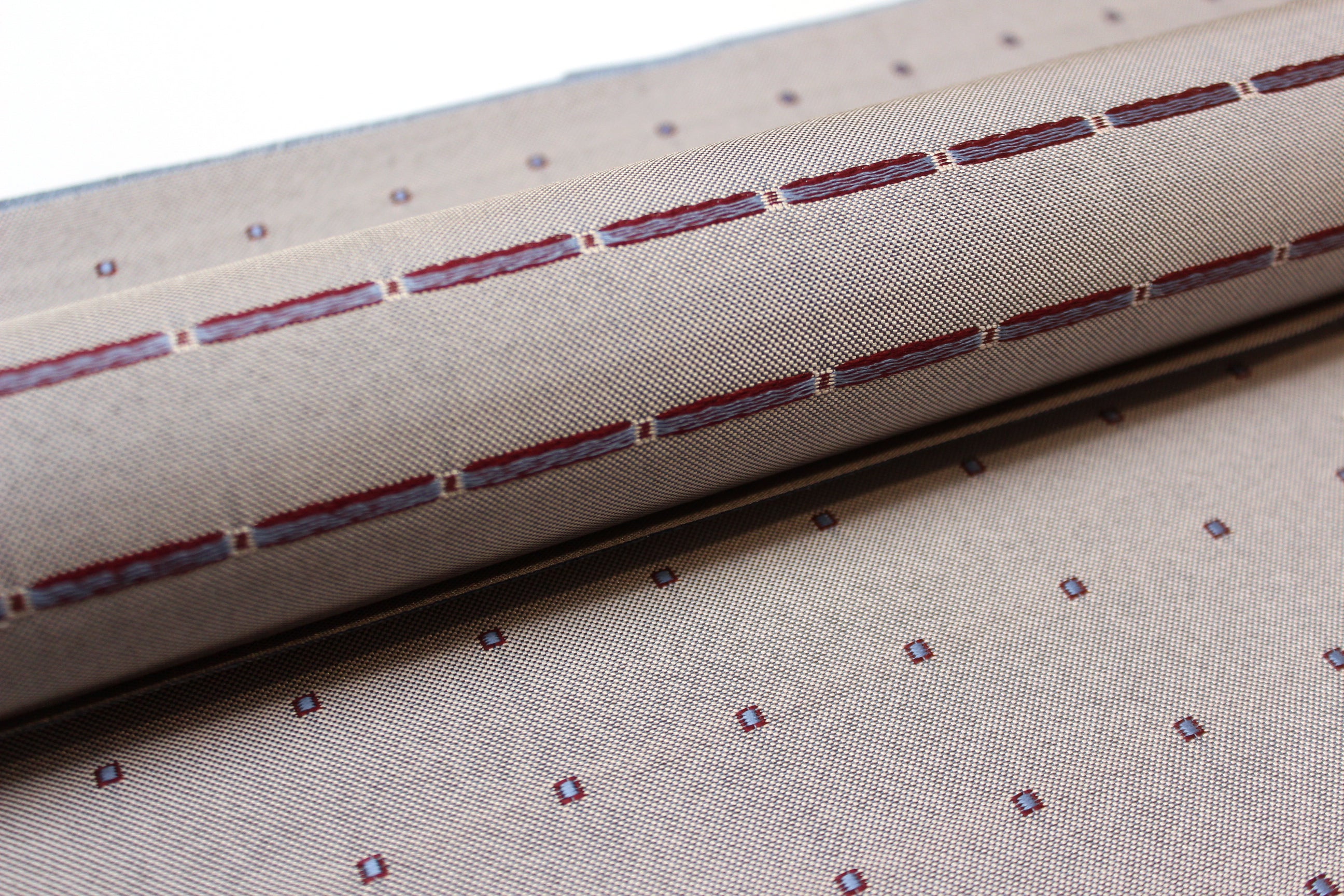 Polka Dot silk fabric