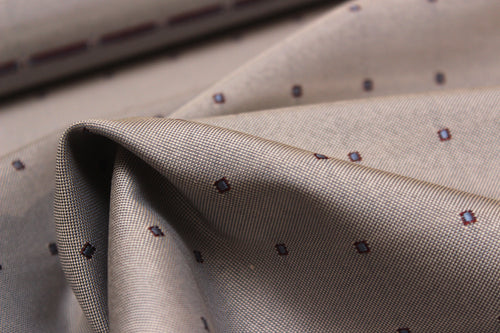 Polka Dot silk fabric