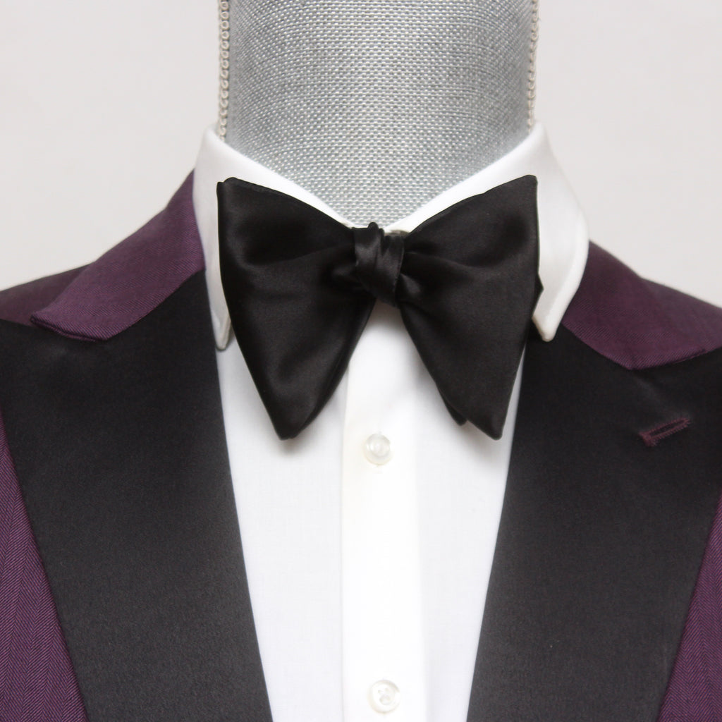 Men's Large Silk Bow Tie