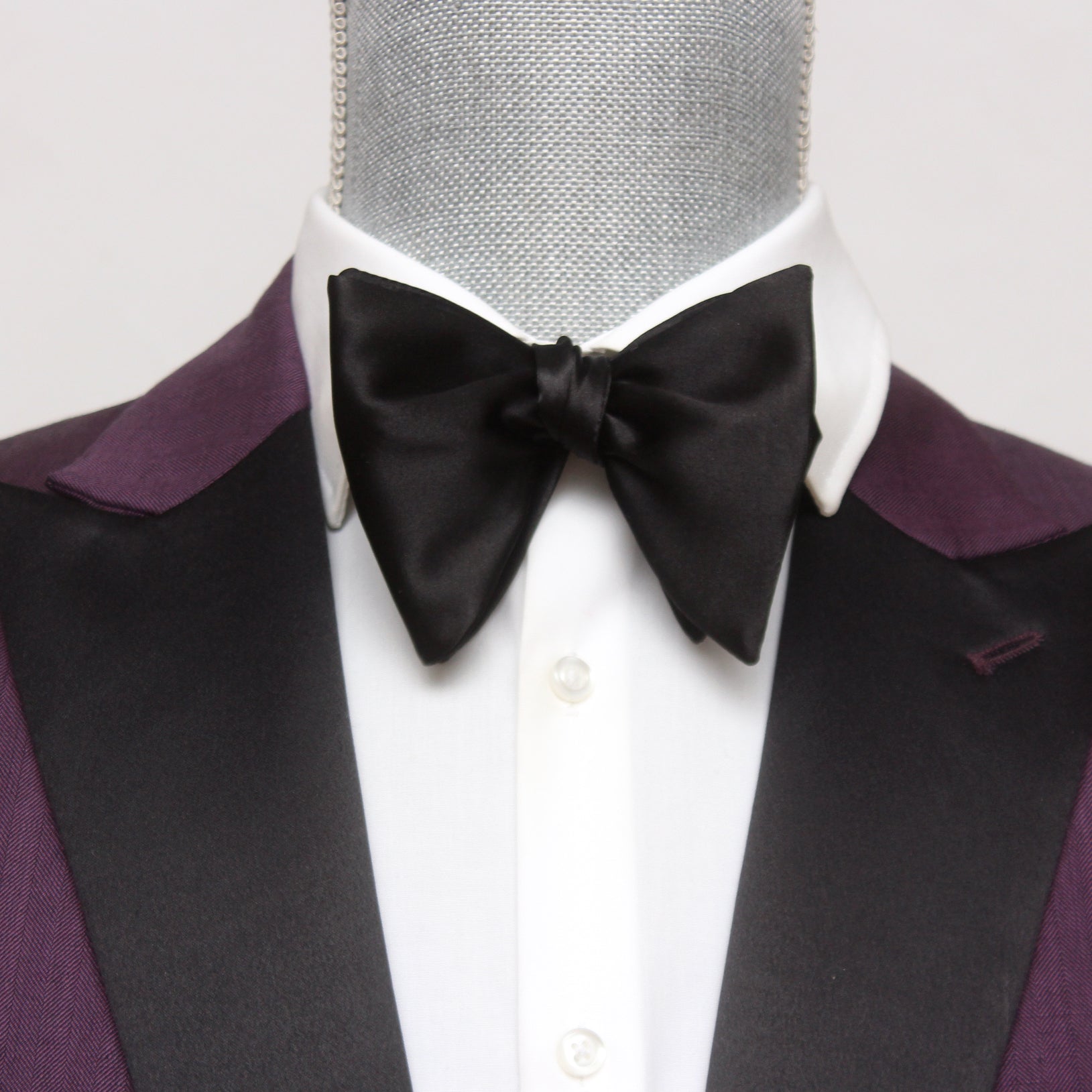 Men's Large Silk Bow Tie