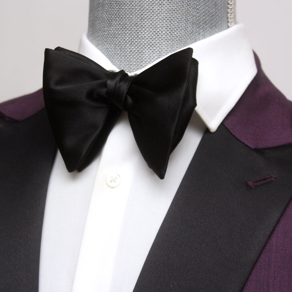 Men's Large Silk Bow Tie