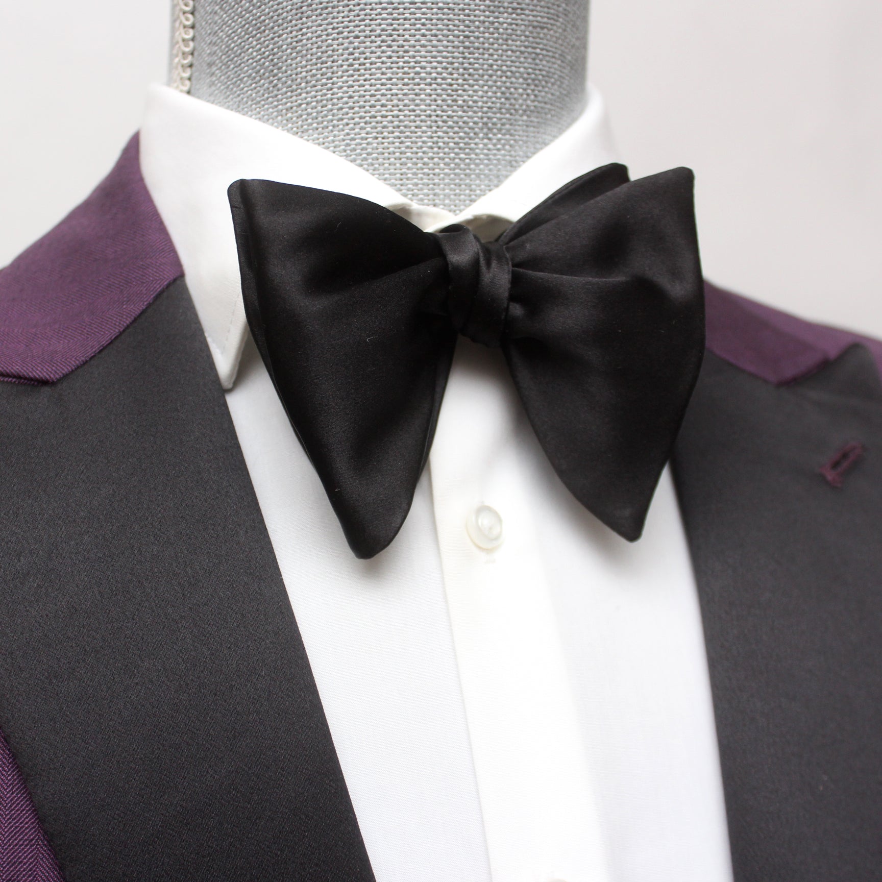 Men's Large Silk Bow Tie