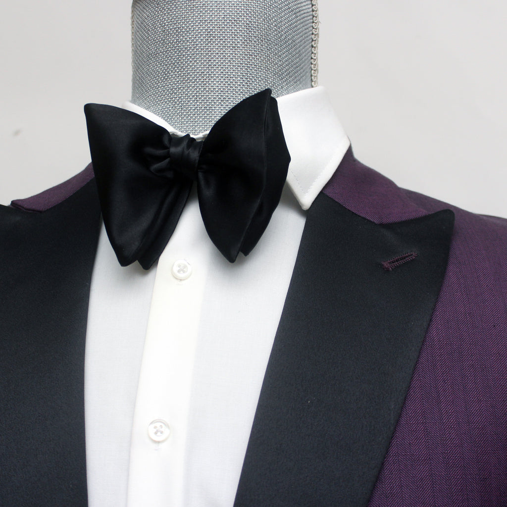 Men's Large Silk Bow Tie