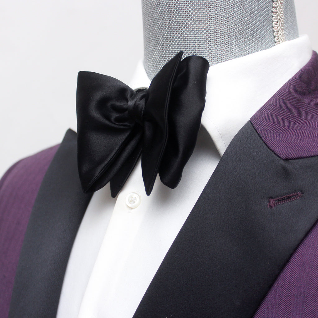 Men's Large Silk Bow Tie