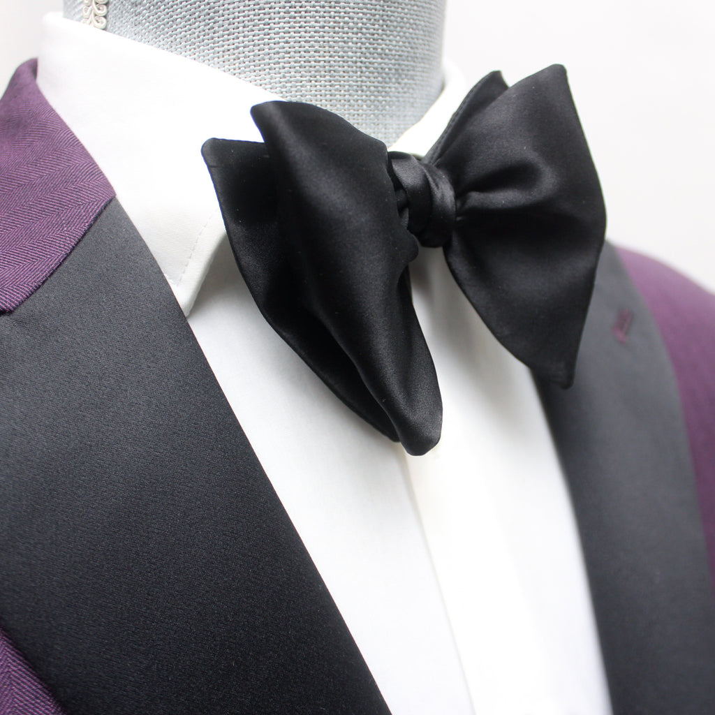 Men's Large Silk Bow Tie