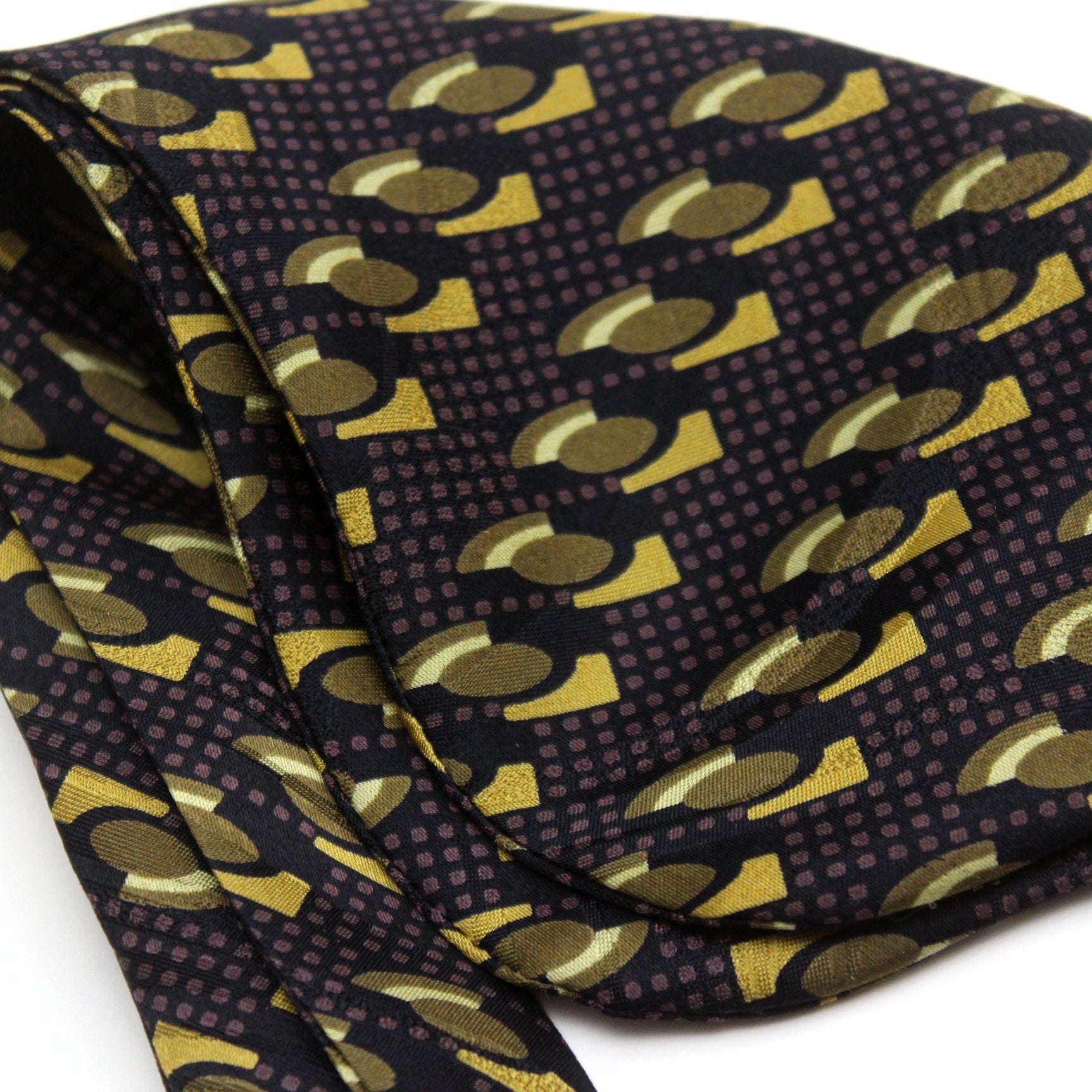 Brown Big Butterfly Silk Bow Tie