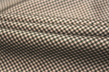 Load image into Gallery viewer, Grey Green Plaid Silk Fabric
