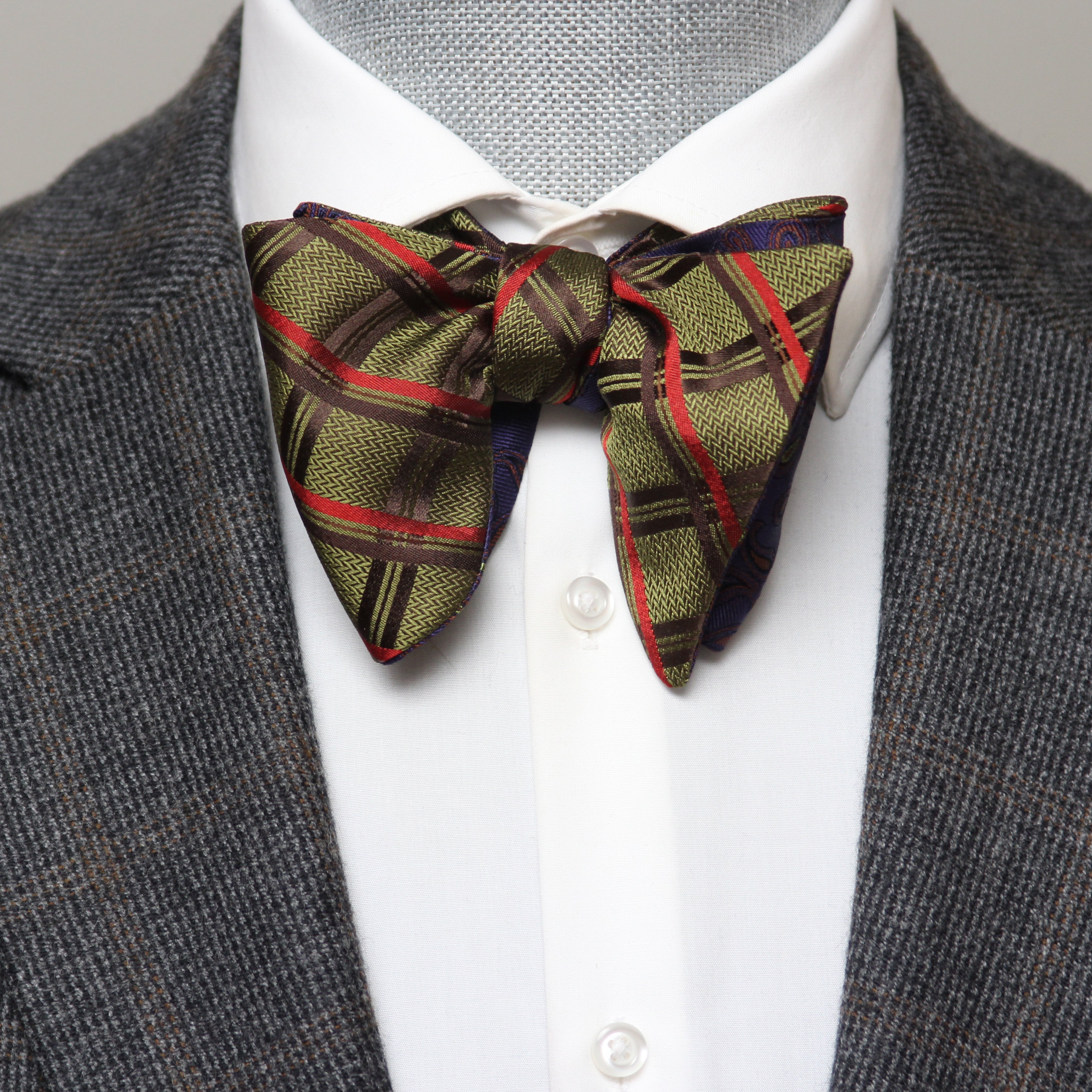 Big Butterfly Reversible Bow tie