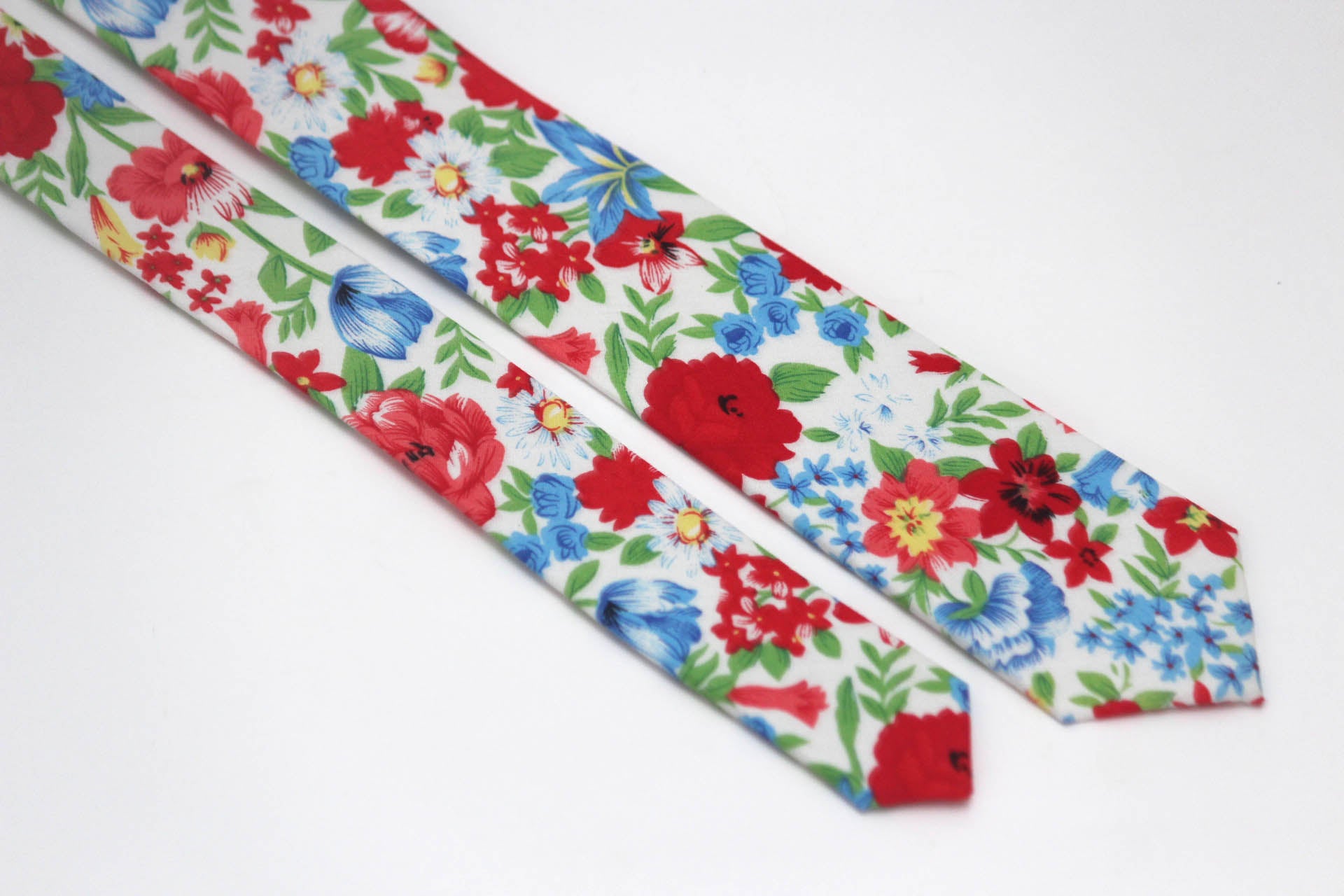 Flower Cotton Necktie