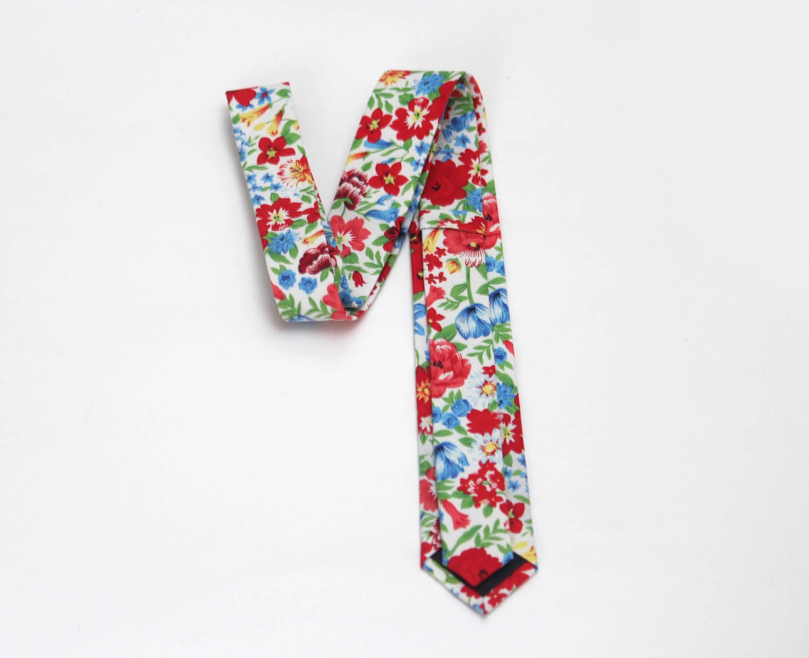 Flower Cotton Necktie