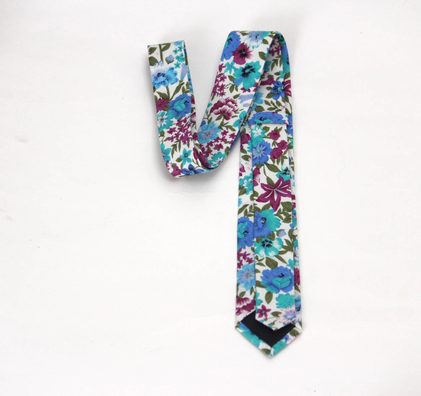 Cotton Floral Necktie