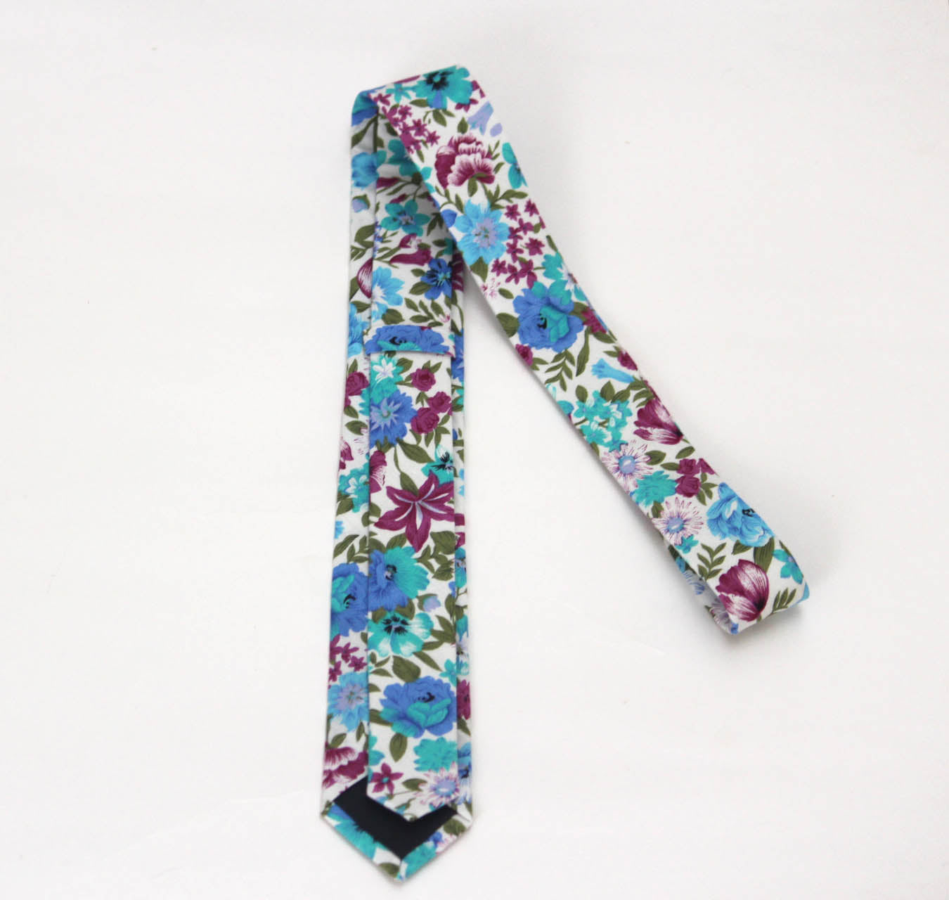 Cotton Floral Necktie