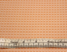 Load image into Gallery viewer, Orange Plaid Silk Fabric

