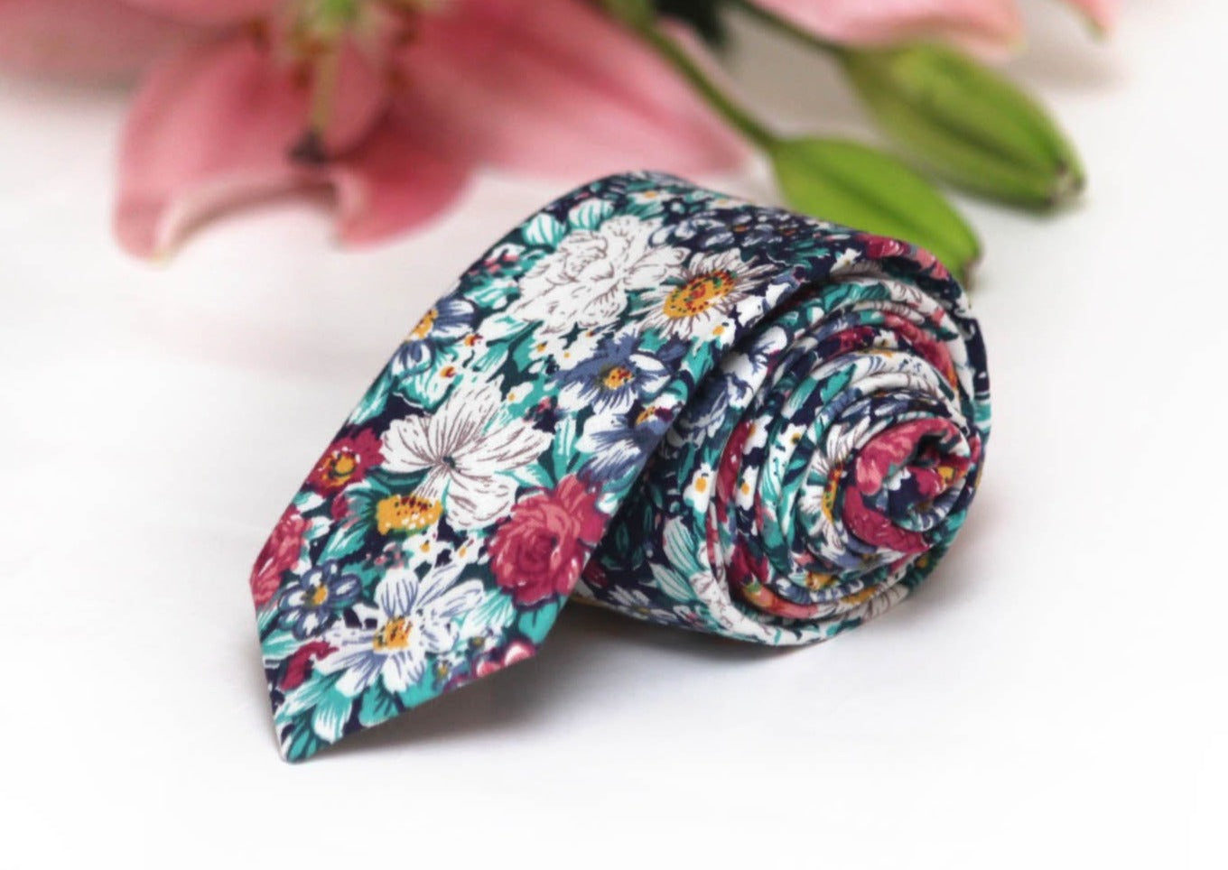 Flower Necktie