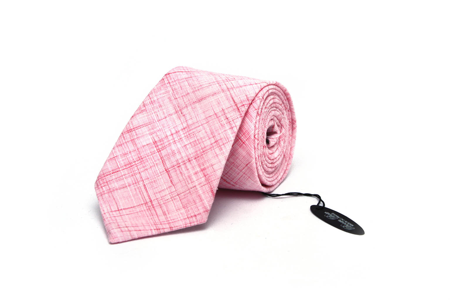 Pink Cotton Necktie