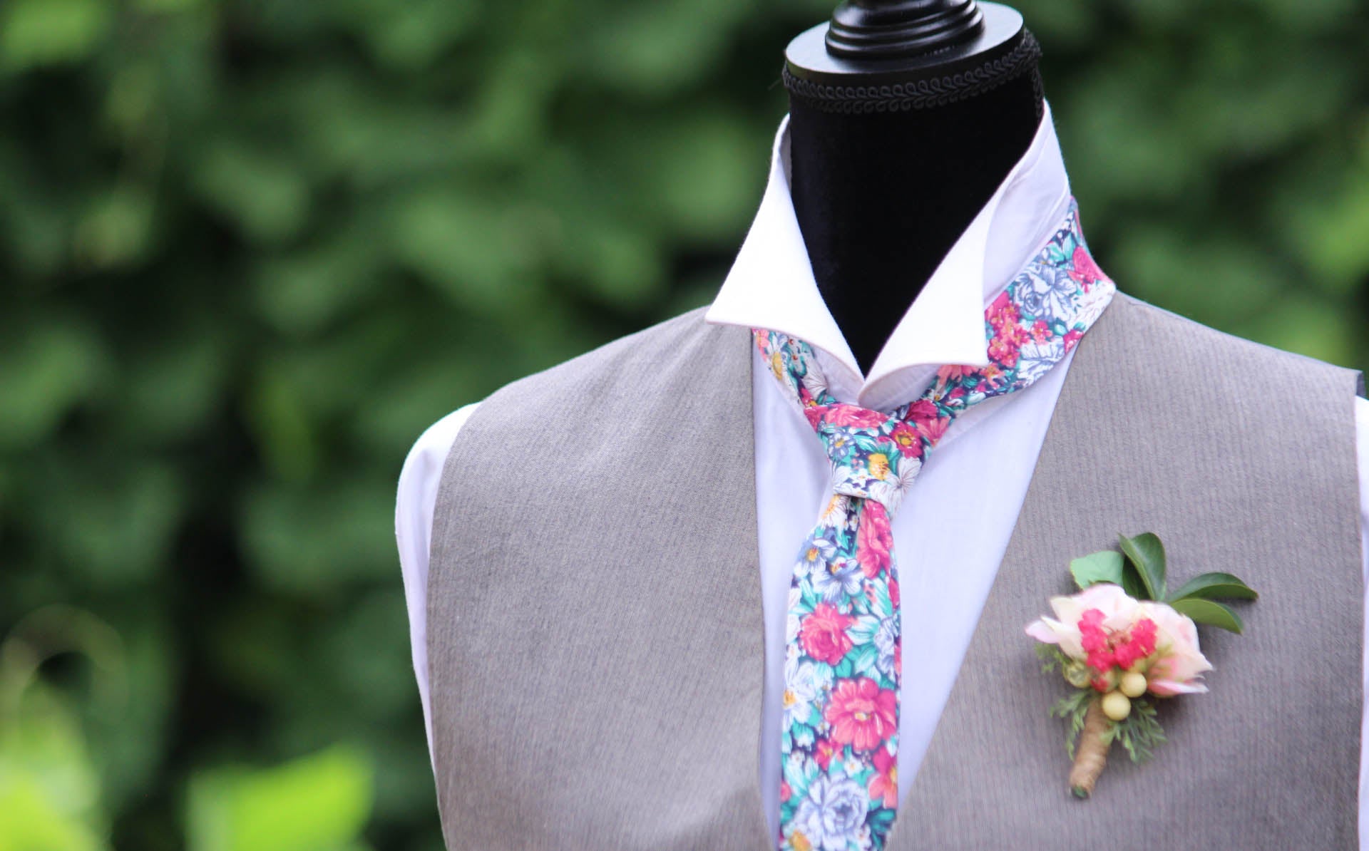Flower Necktie