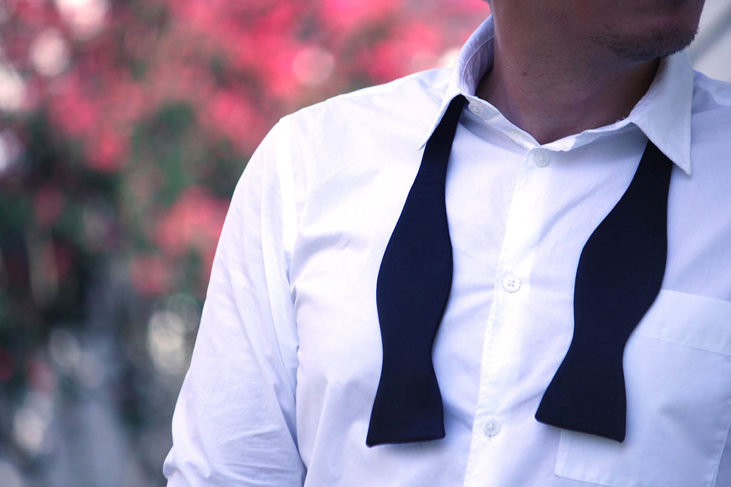 Black Classic Self-tied Bow Tie