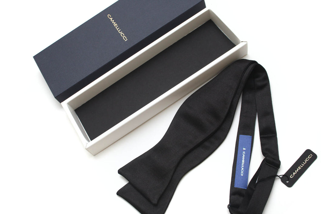 Black Classic Self-tied Bow Tie