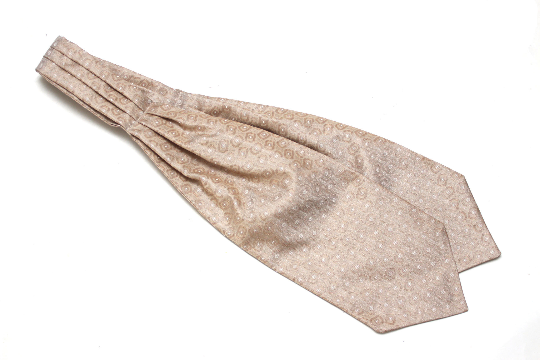 Champagne ornament Silk Ascot