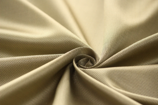 Dusty Gold Mustard 100%silk Fabric